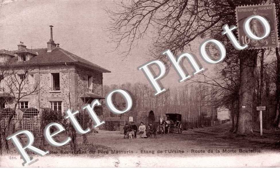 Hotel restaurant du pere Mathurin etang de l'Ursine Route de la Morte Bouteille