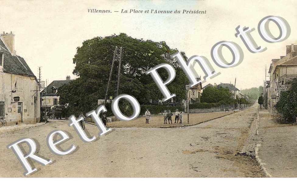 la Place et l'Avenue du Président