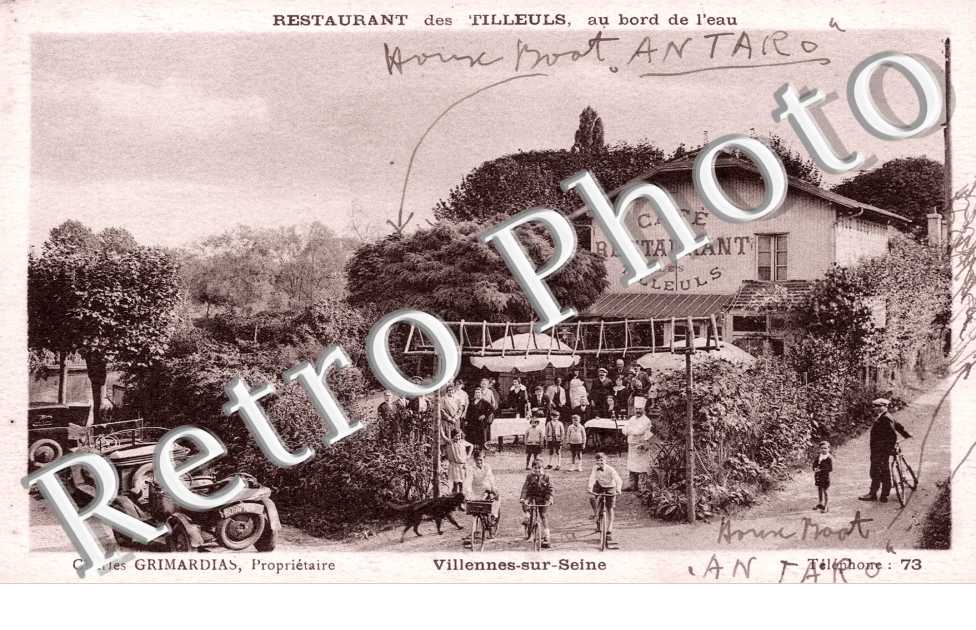 Restaurant des Tilleuls au bord de l'eau - Charles Grimardias proprietaire