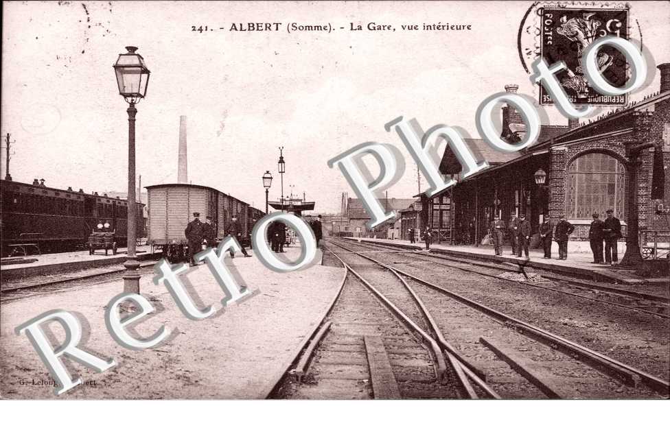 La gare, vue intérieure