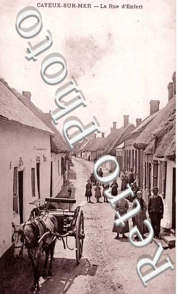 La rue d'enfert - attelage de cheval