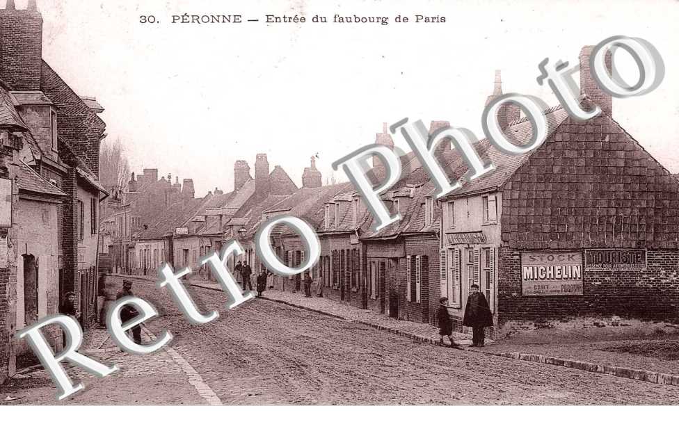Entrée du faubourg de Paris