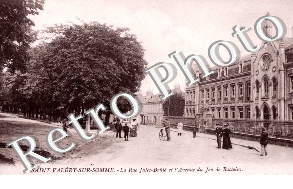la rue Jules Brule et l'avenue du Jeu de Battoirs