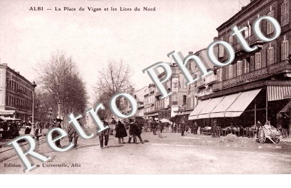 La Place du Vigan et les Lices du nord