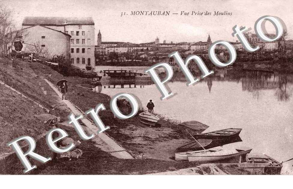Vue Prise des Moulins