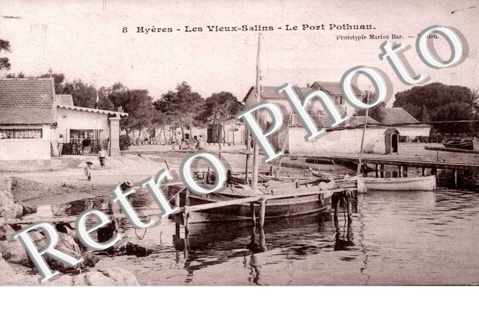 les Vieux salins. Le Port Pothuau