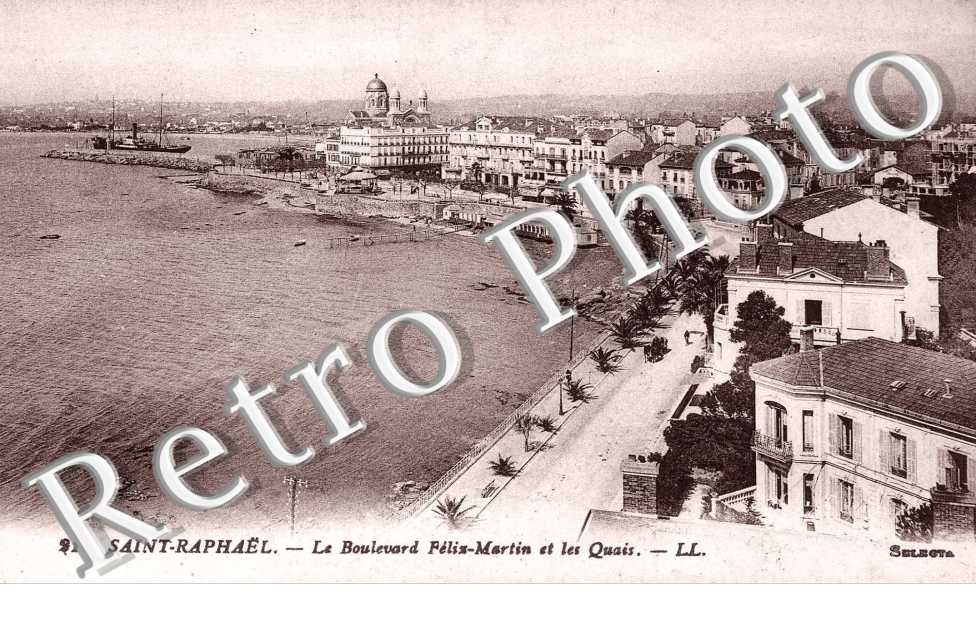 Le Boulevard Felix Martin et les quais