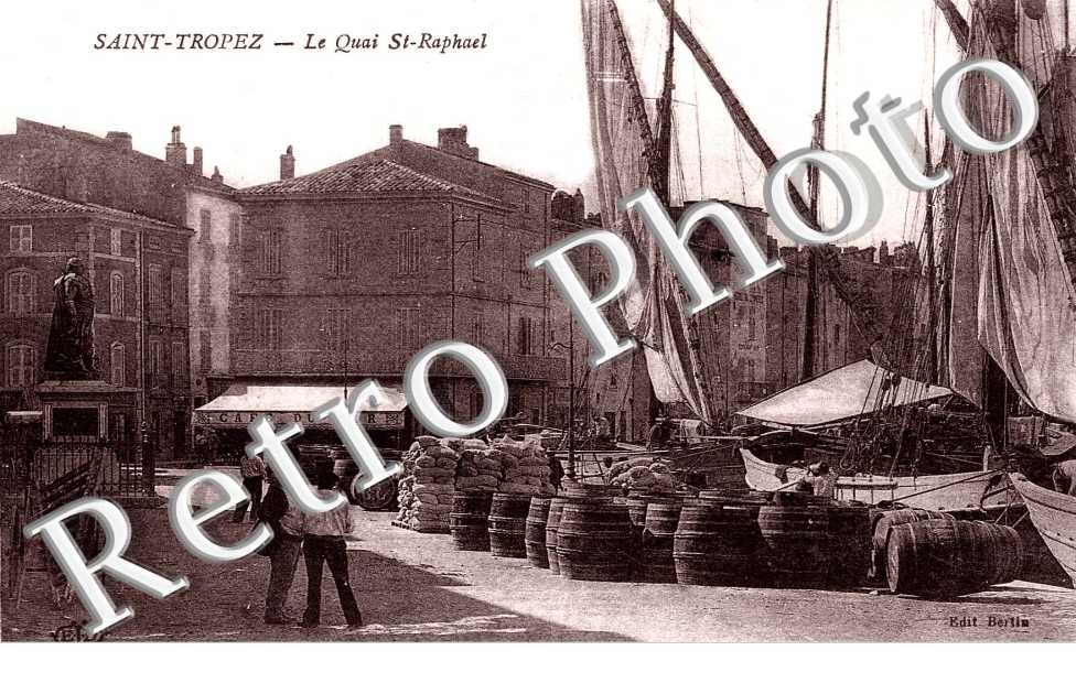 Le quai Saint-Raphael