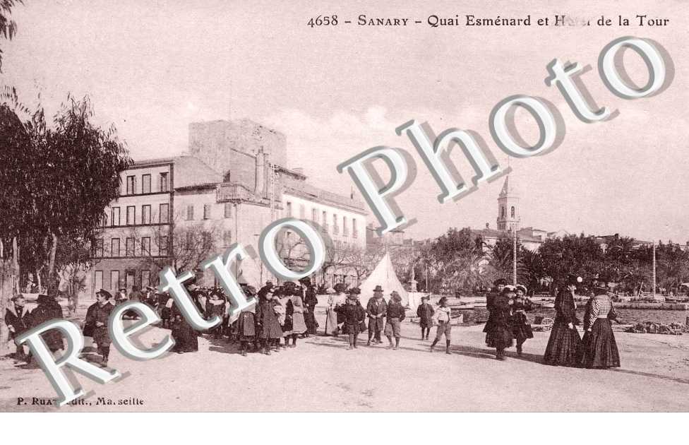 Quai Esmenard et hotel de la Tour
