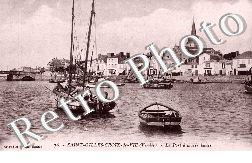 Le Port à Marée haute