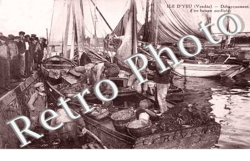 debarquement d'un bateau gardinier