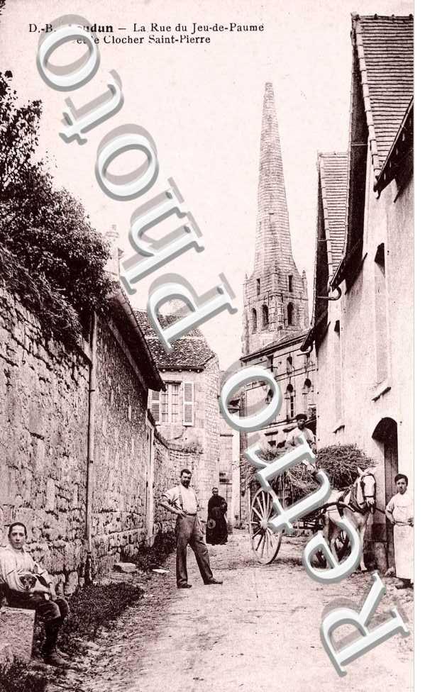 LA RUE DU JEU DE PAUME