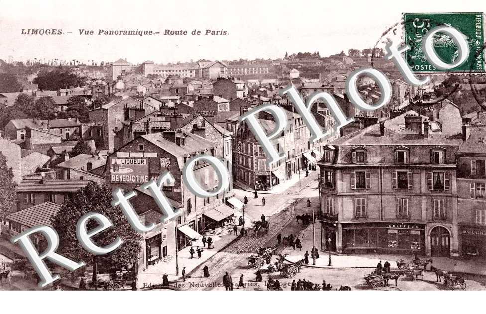 vue panoramique Route de Paris