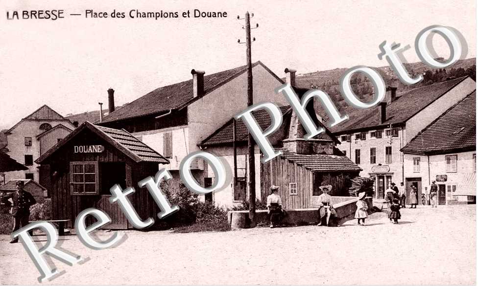 place des Champlons et Douane