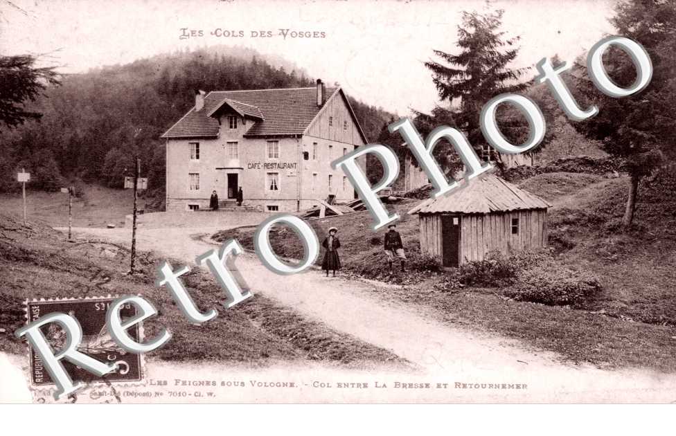 les Cols des Vosges, les Frignes sous Vologne, Col entre La Bresse et Retournemer