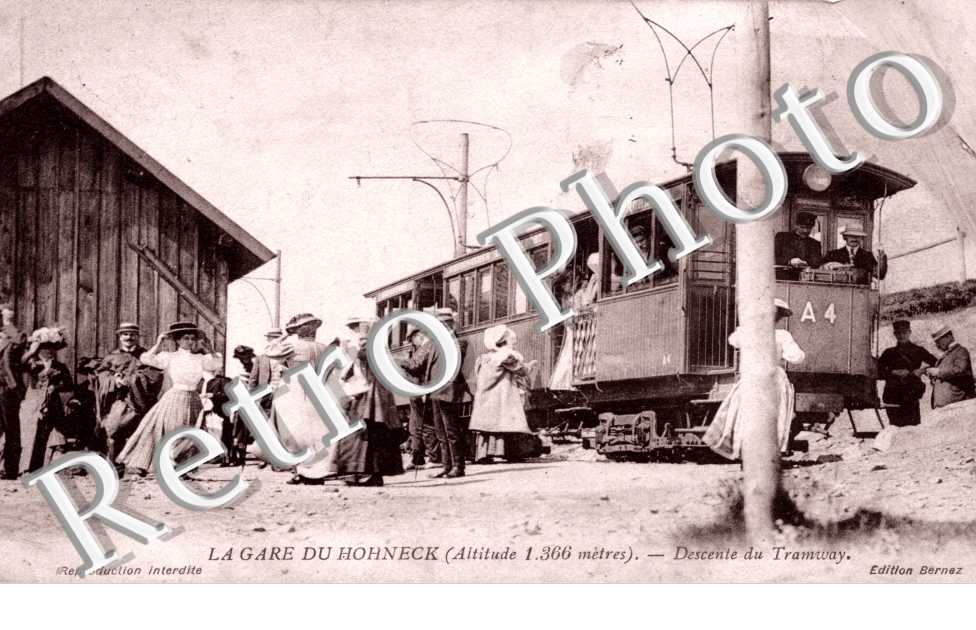 la gare du Hohneck Descente du tramway