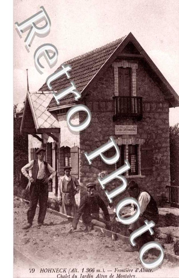 Hohneck Chalet du jardin de Montabey