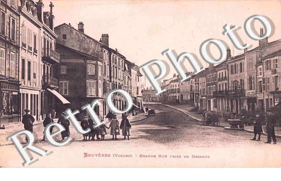 Grande rue prise de dessous