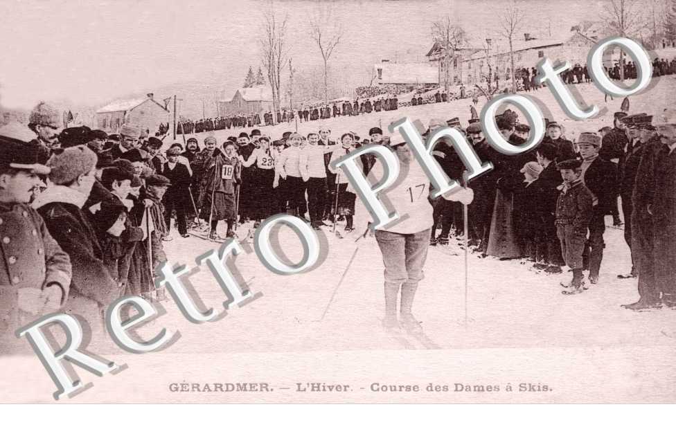 Sport d'Hiver - course de ski dames