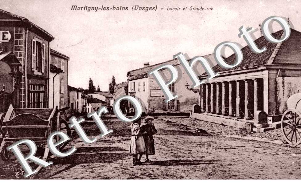 Lavoir et grande rue