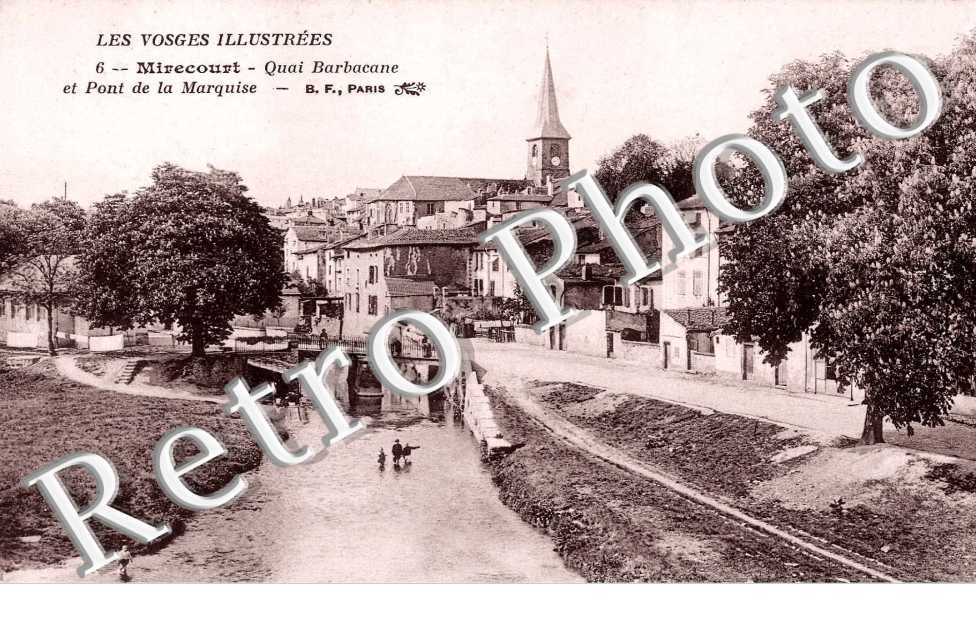 Quai Barbacane et pont de la marquise