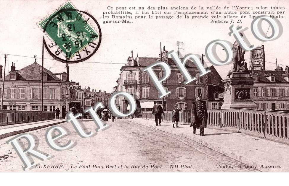 le pont Paul Bert et la rue du Pont