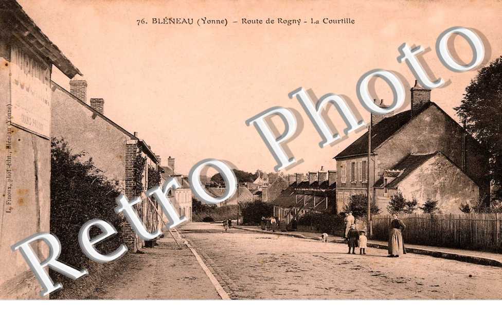 route de Rogny, la courtille