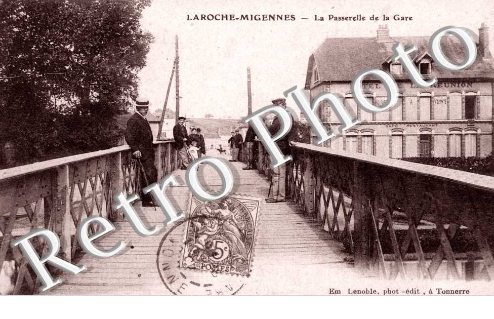 Laroche-Migennes, la Passerelle de la Gare