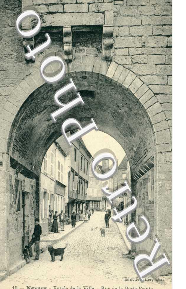 Entree de la Ville, Rue de la Porte Peinte