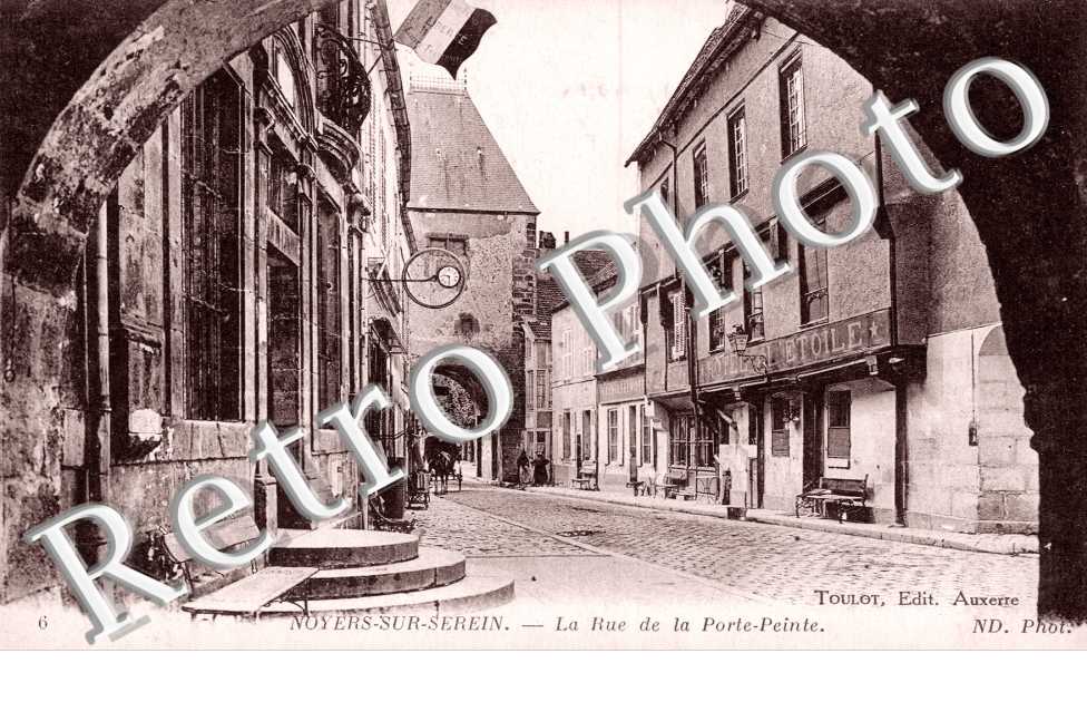 la rue de la Porte Peinte