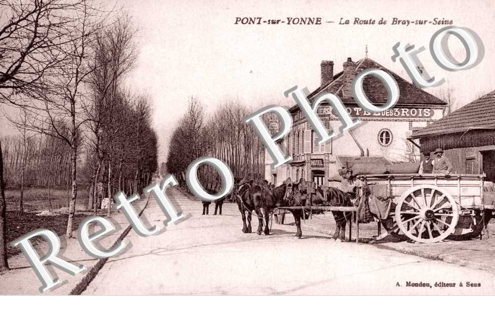 la Route de Bray-sur-Seine