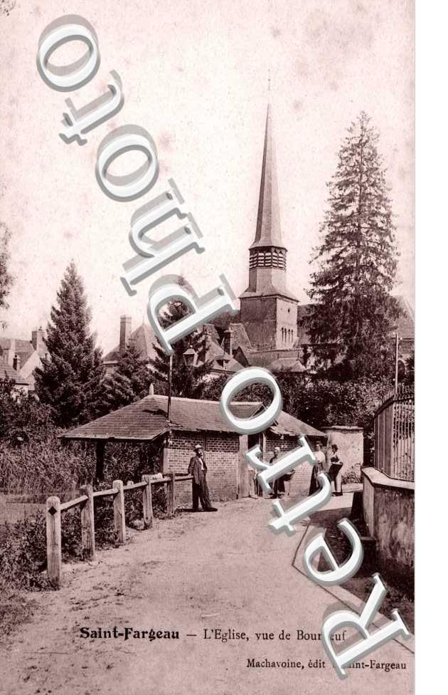 l'Eglise, Vue de Bourneuf