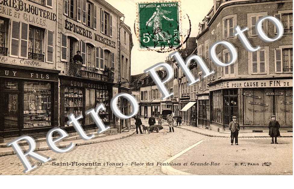 place des Fontaines et Grande Rue