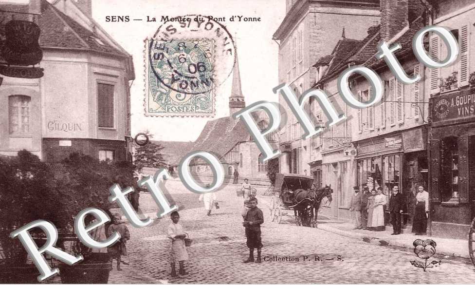 la montee du pont d'Yonne