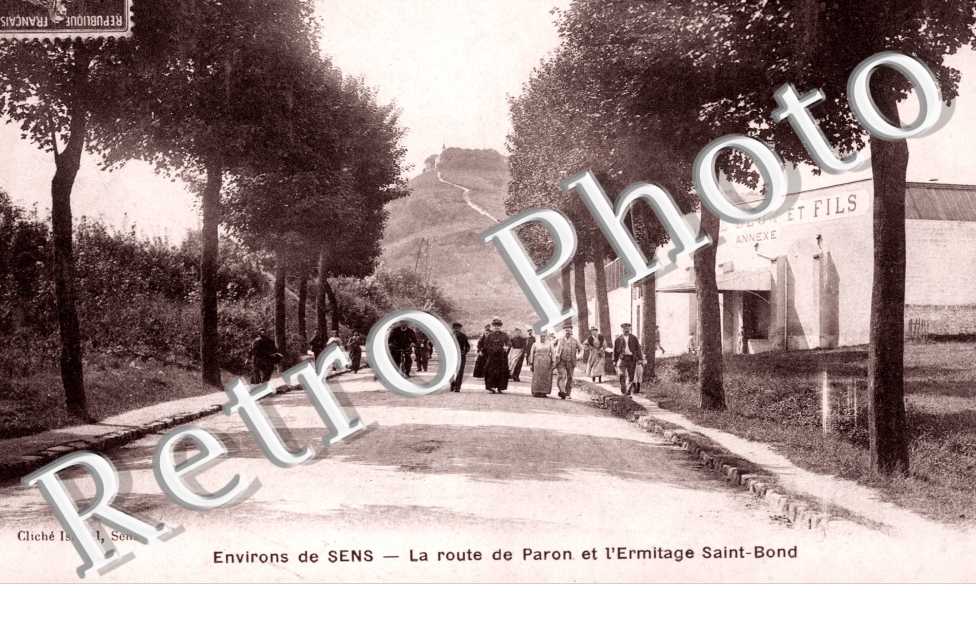 la Route de Paron et l'Ermitage Saint-Bond