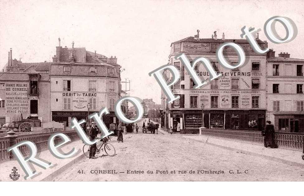 entree du pont et rue de l'Ombrerie