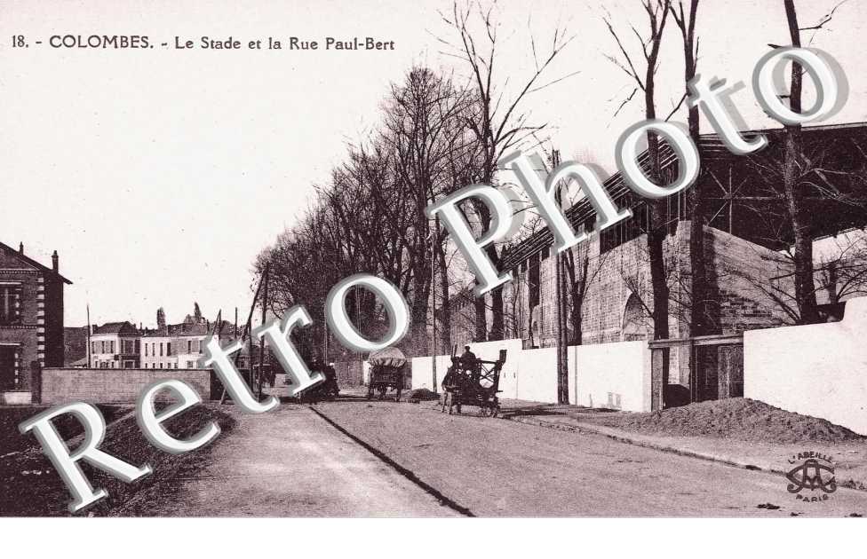Le Stade et la rue Paul Bert