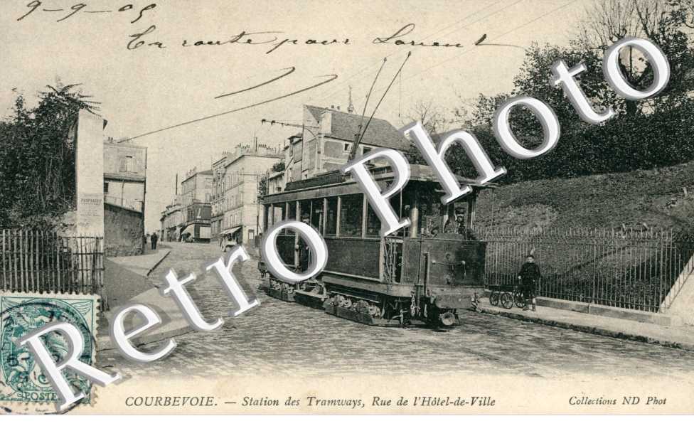 Station des Tramways - Rue de l'Hotel de ville
