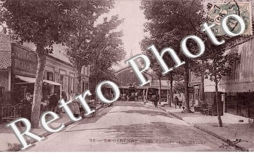 rue voltaire et le marche