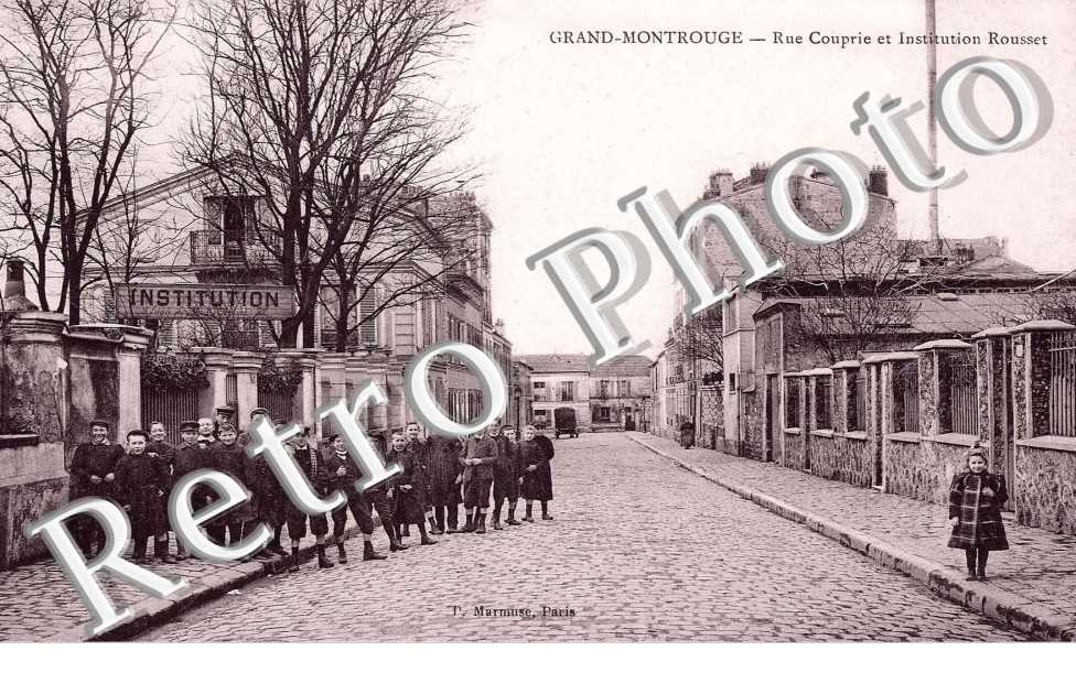 Rue Couprie et institution Rousset
