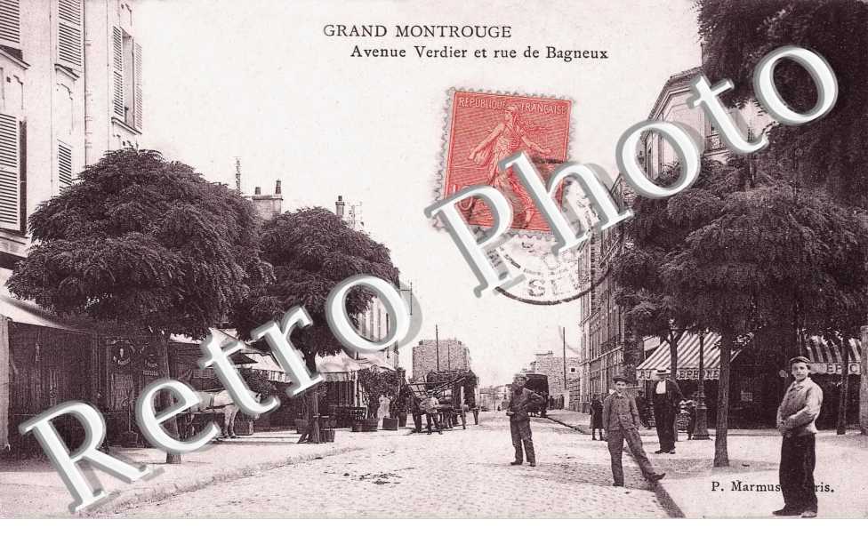 Grand Montrouge Avenue Verdier et rue de Bagneux