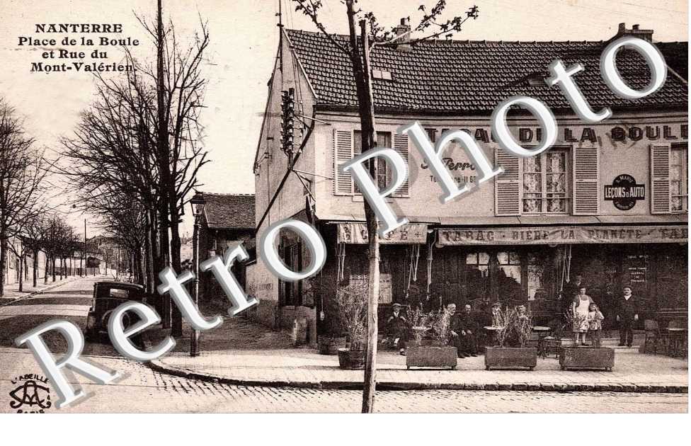 Place de la Boule et rue du Mont Valérien - tabac de La boule