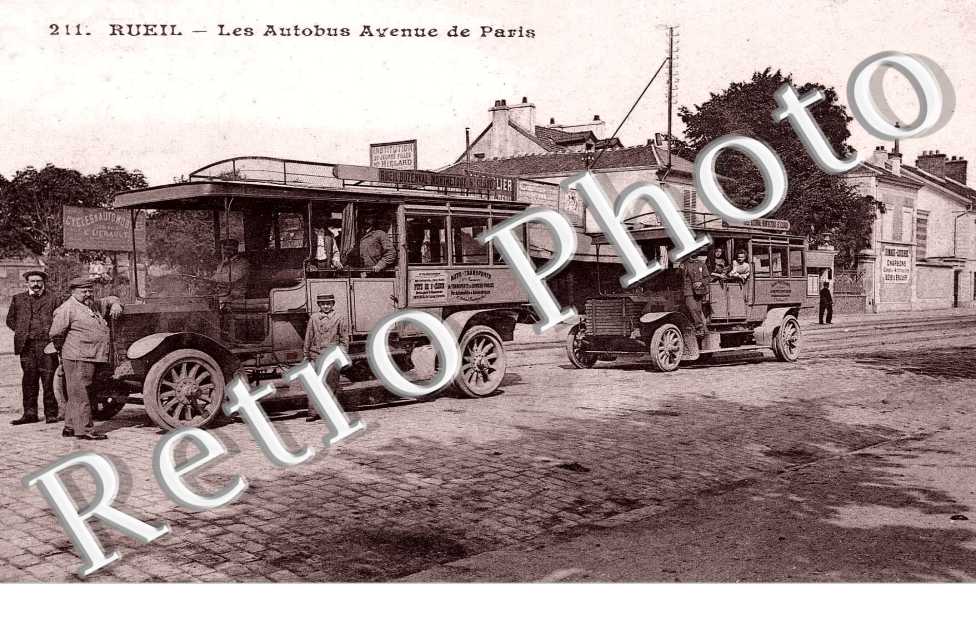 Les autobus Avenue de Paris