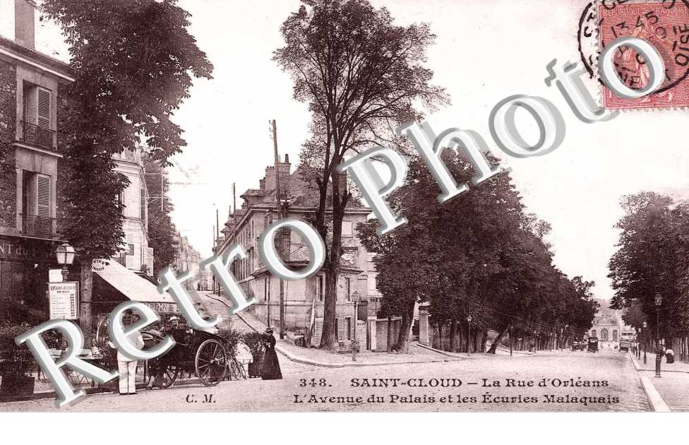 la rue d'Orleans - Av du Palais et Ecuries Malaquais