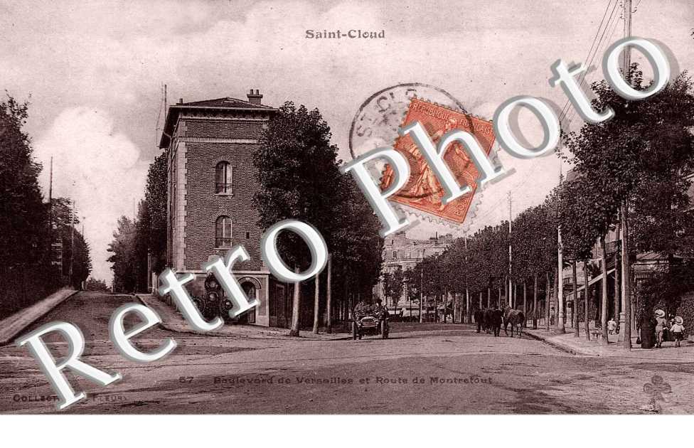 BOULEVARD DE VERSAILLES ET ROUTE MONTRETOUT