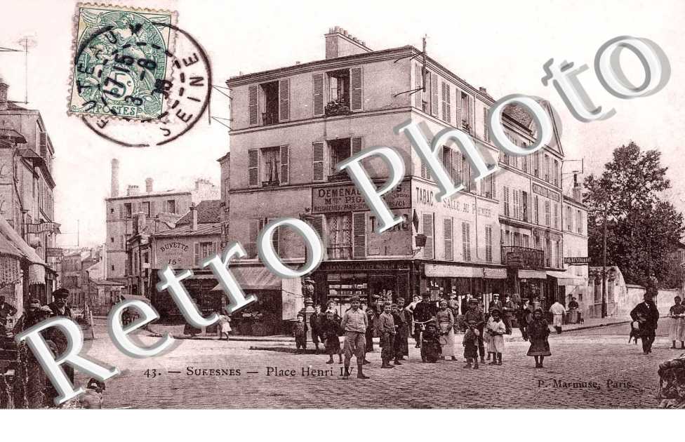 Place henri 4 et son tabac