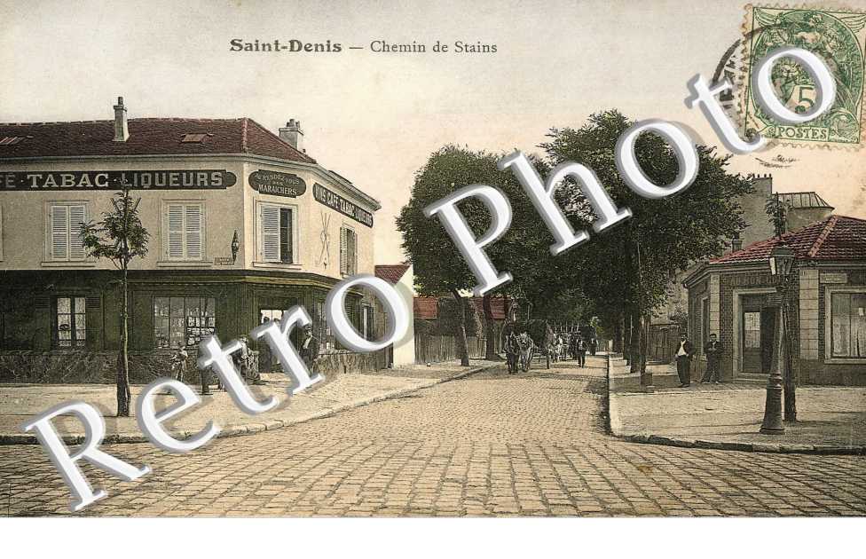 Chemin de Stains - Maison Destors (couleur)
