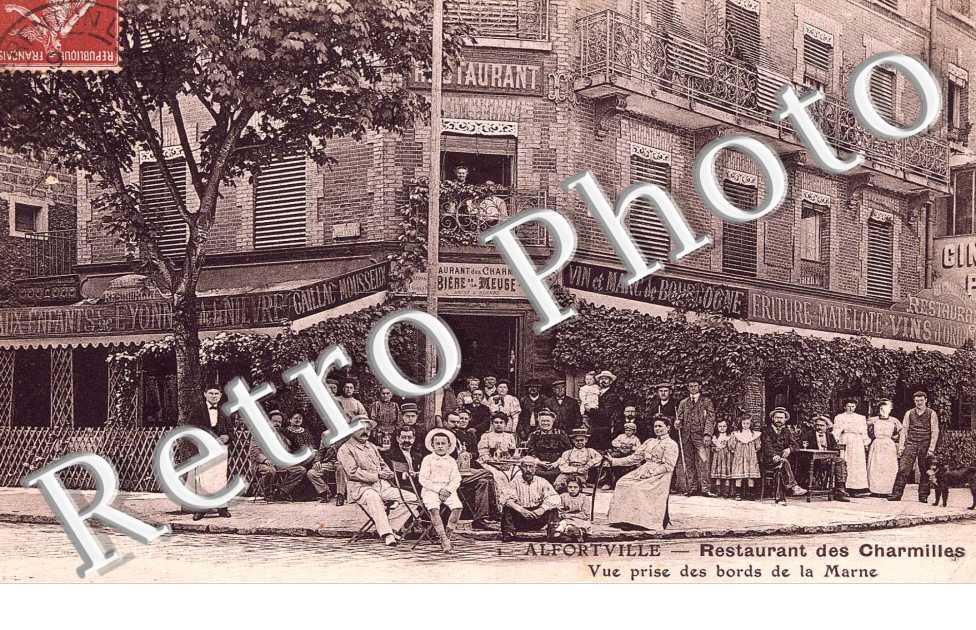 Restaurant des Charmilles - Vue prise des bords de la Marne