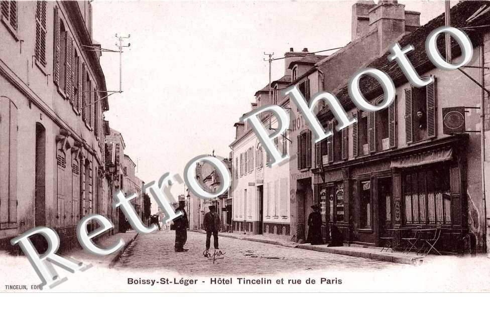 Hotel Tincelin et Rue de Paris
