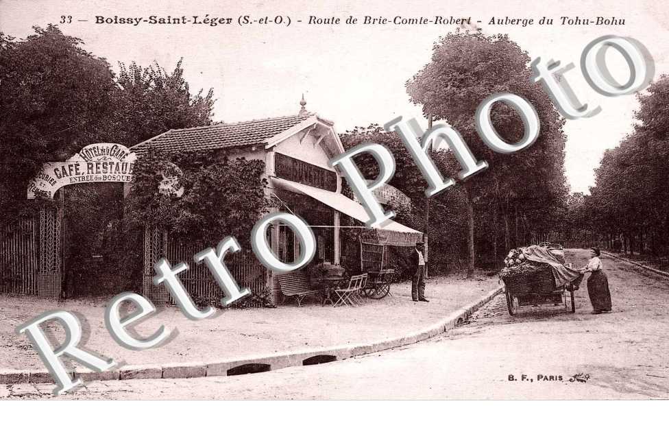Route de Brie-Comte-Robert - Auberge du Tohu-Bohu - hotel de la gare